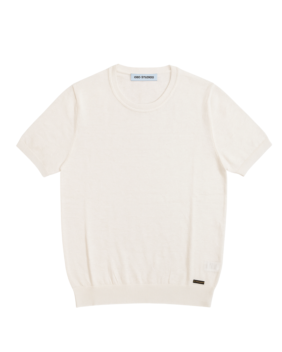 Maglia girocollo in lino