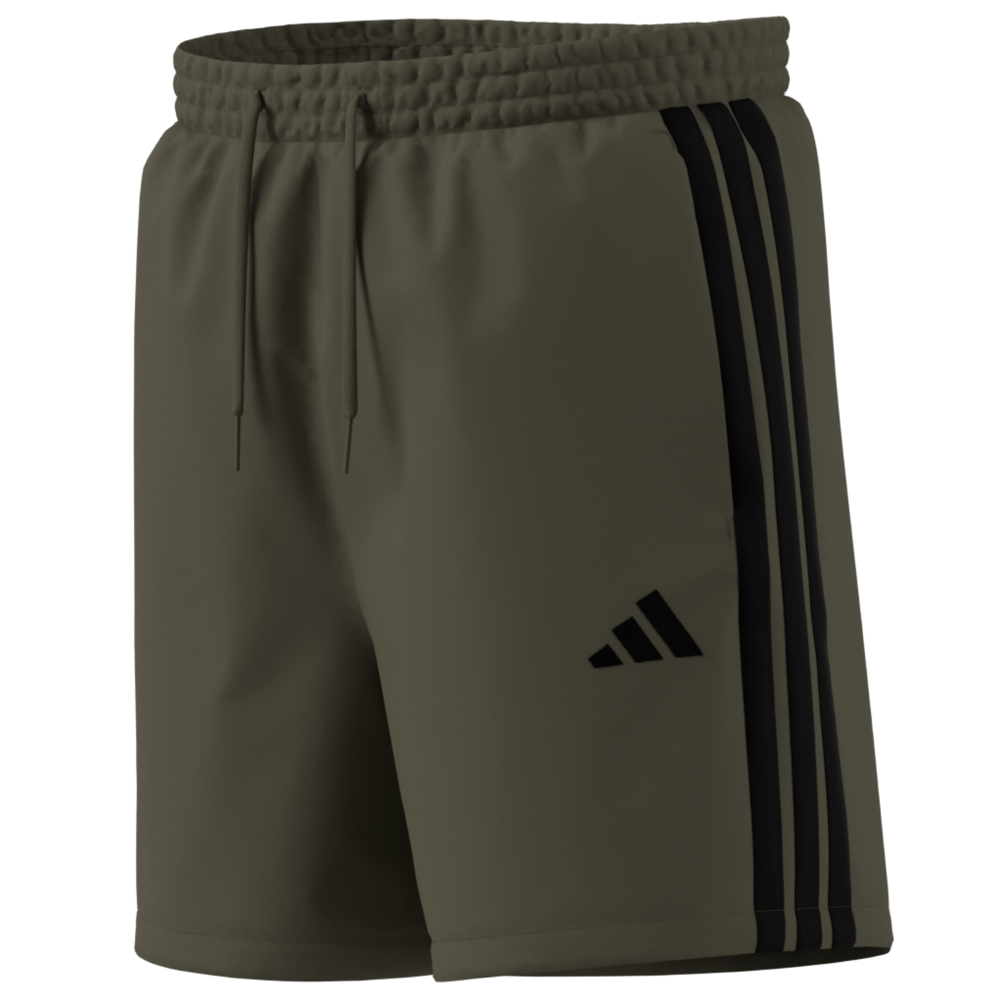 Adidas Pantaloncini sportivi Essential 3-Stripes Chelsea JE6434 Cachi Regular Fit