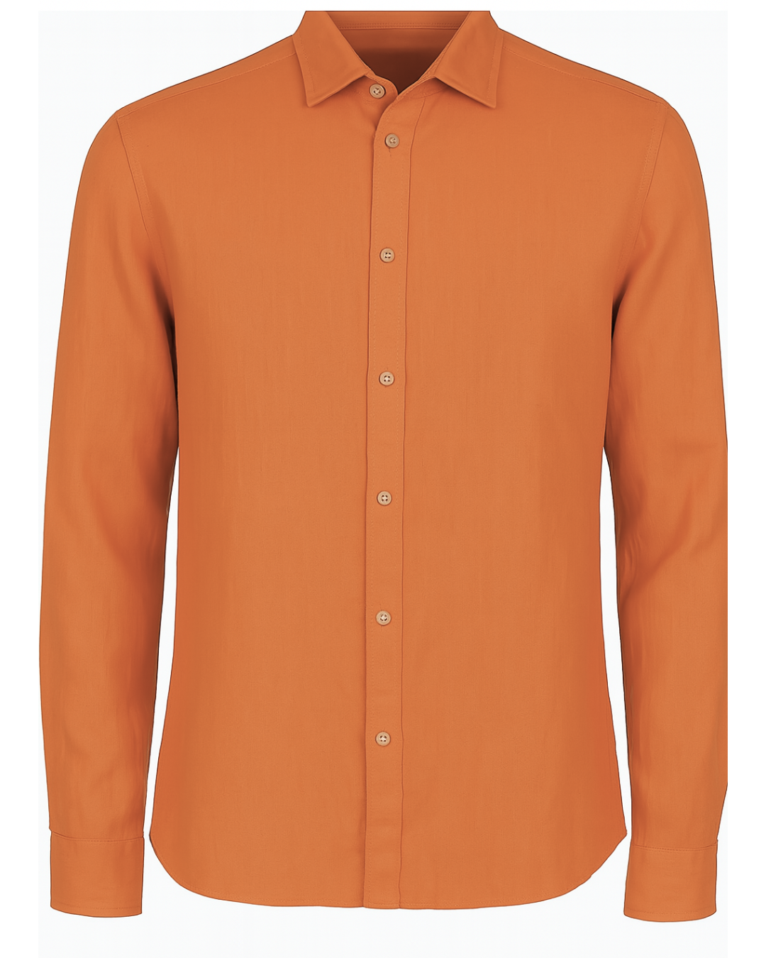 Camicia con collo alla Francese in lino