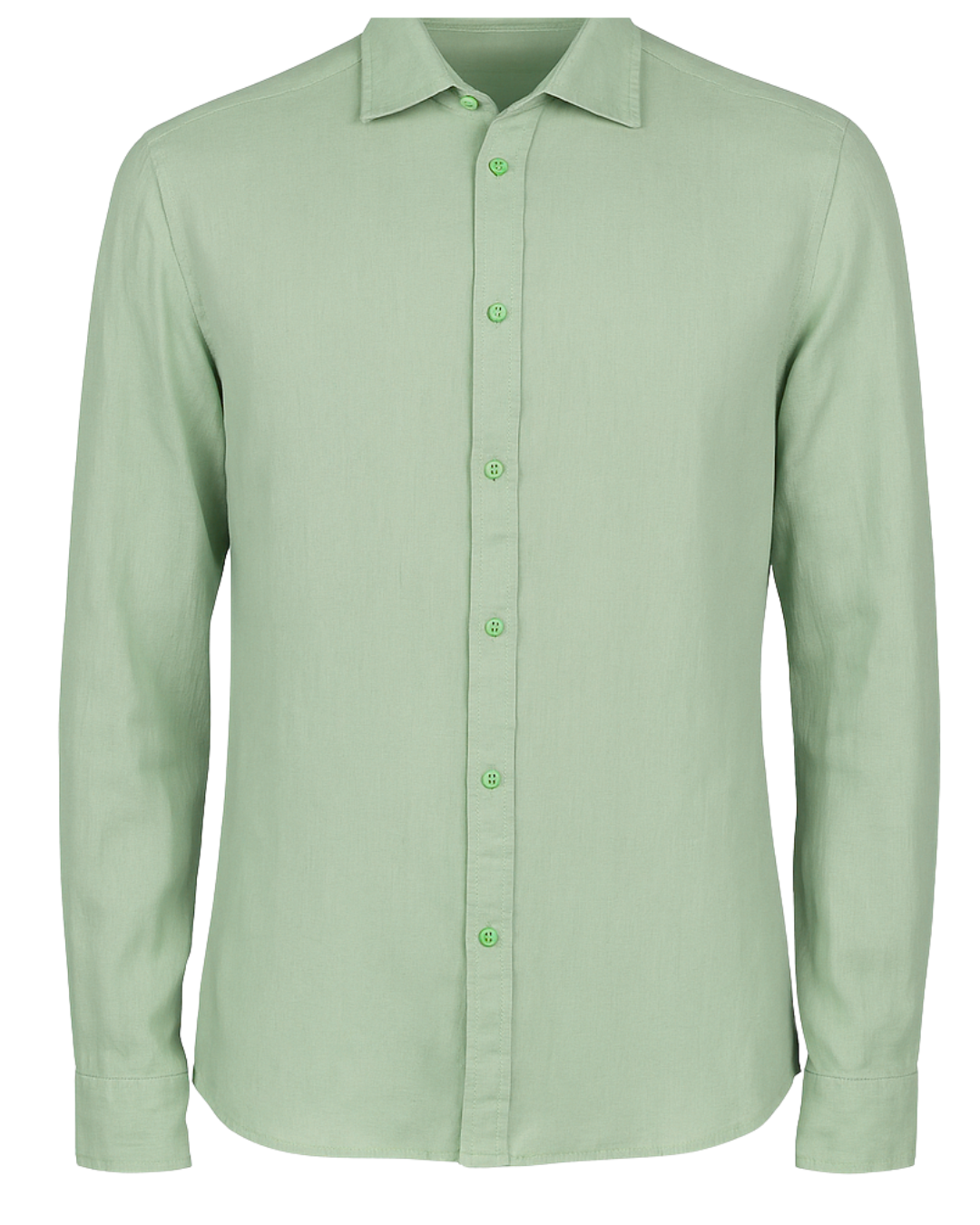 Camicia con collo alla Francese in lino