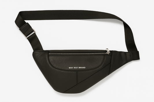 Why Not Brand Tracolla in pelle nera