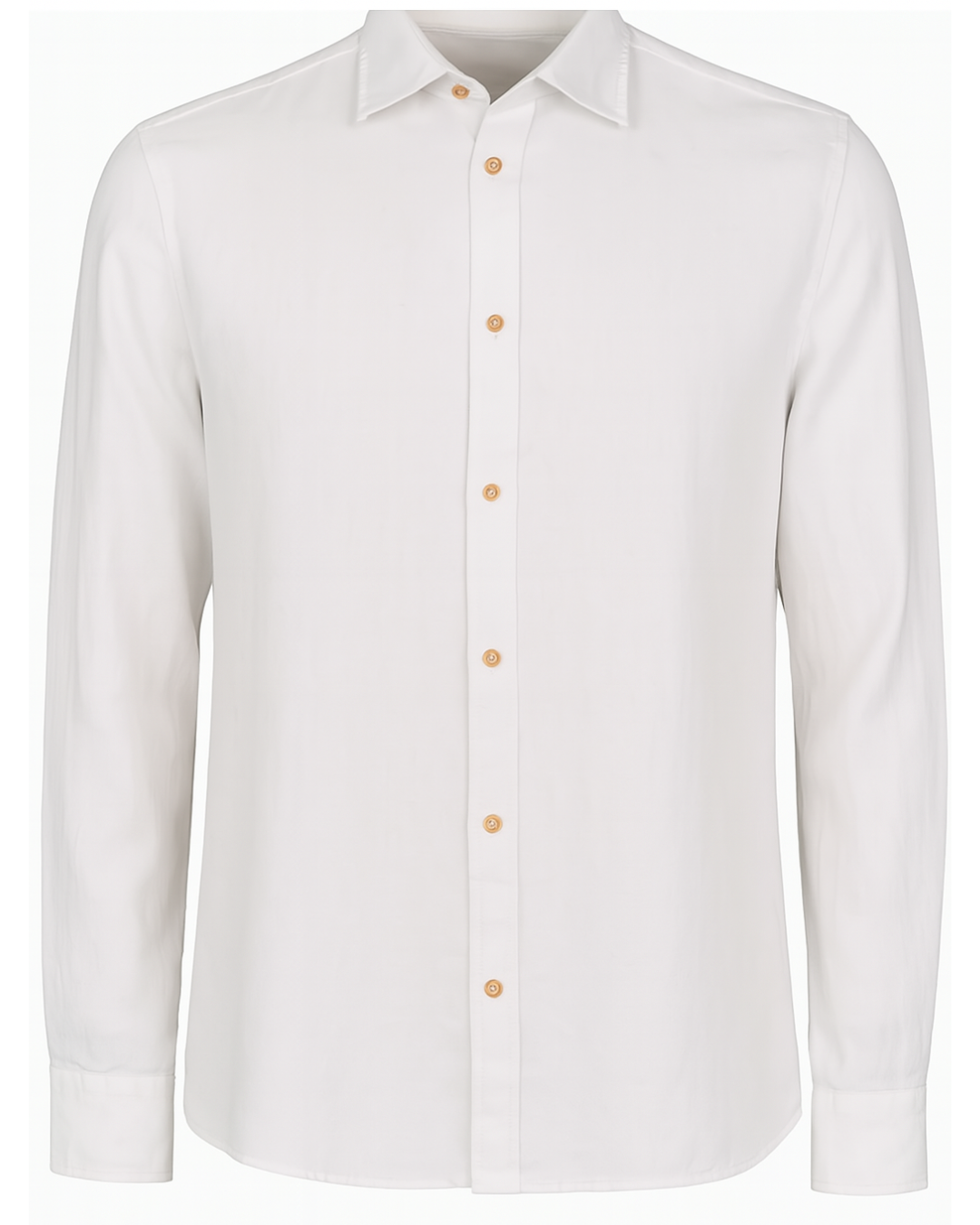 Camicia con collo alla Francese in lino