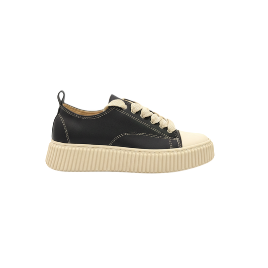Raw Cut Essential Leather Sneakers