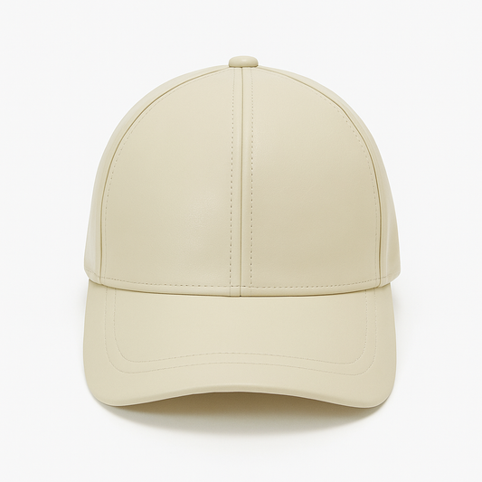 Why Not Brand Cappello in pelle crema