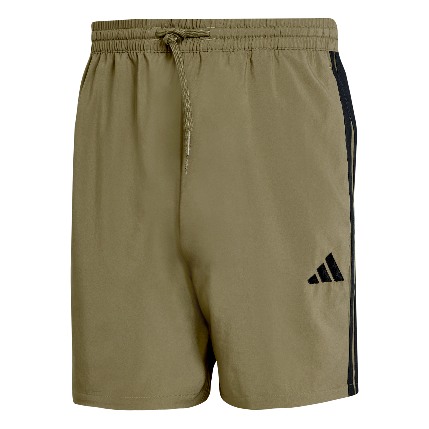 Adidas Pantaloncini sportivi Essential 3-Stripes Chelsea JE6434 Cachi Regular Fit