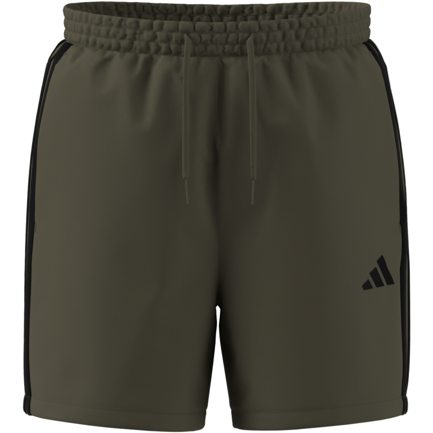 Adidas Pantaloncini sportivi Essential 3-Stripes Chelsea JE6434 Cachi Regular Fit