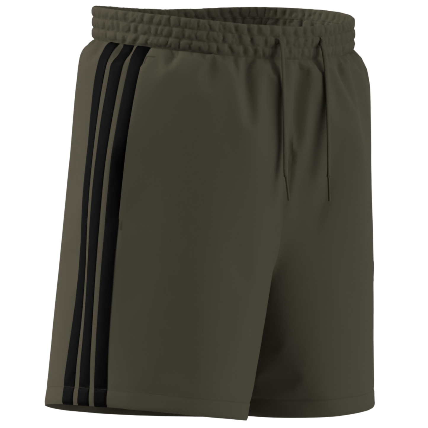 Adidas Pantaloncini sportivi Essential 3-Stripes Chelsea JE6434 Cachi Regular Fit