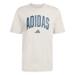 Adidas T-shirt Collegiate Lineage Graphic Beige Regular Fit