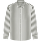 Camicia collo Francese a riga larga