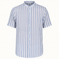 Camicia collo Koreano a mezza manica